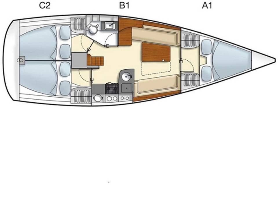 Hanse 355 Mala