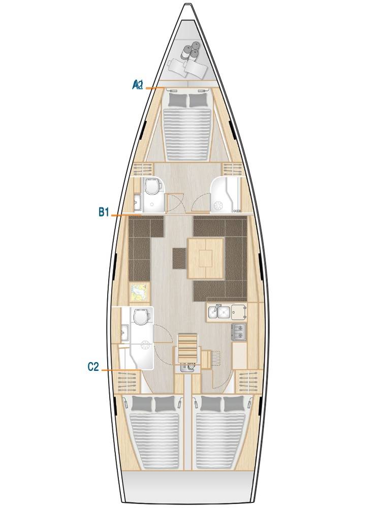 Hanse 458 Amarena