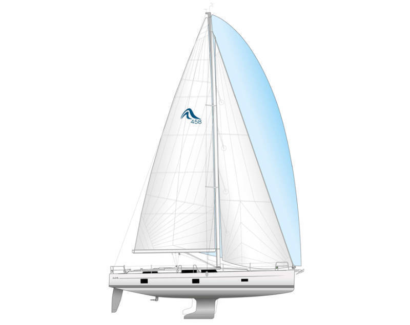 Hanse 458 Kind of Magic