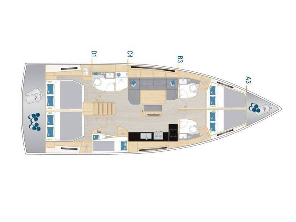 Hanse 460 Private Dancer