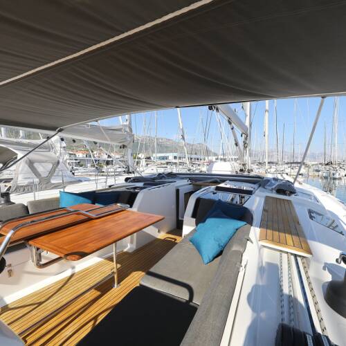 Hanse 505 Blue Bonnet af Lovnas
