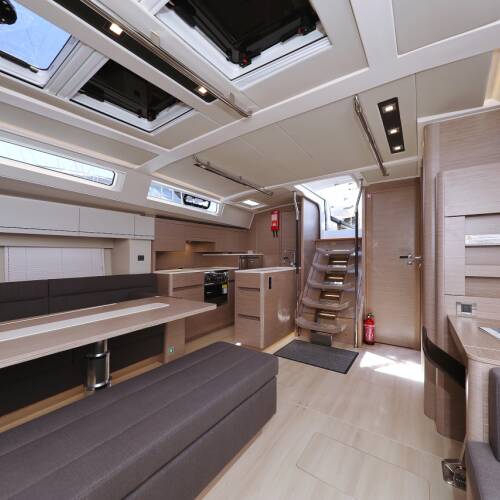 Hanse 548 Stargazing