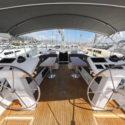 Hanse 548 Stargazing