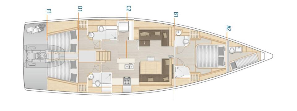 Hanse 588 Far Niente